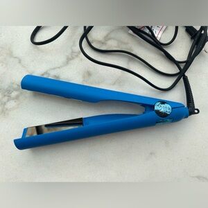 TYME Iron Pro - straightener and curler in one, blue. Used only once.